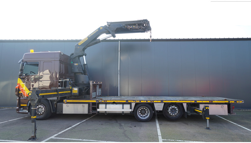 DAF XF 460 6X2 FLATBED TRUCK WITH PALFINGER PK 50002 CRANE - Kraanaga veoauto: pilt 1 DAF XF 460 6X2 FLATBED TRUCK WITH PALFINGER PK 50002 CRANE - Kraanaga veoauto: pilt 1