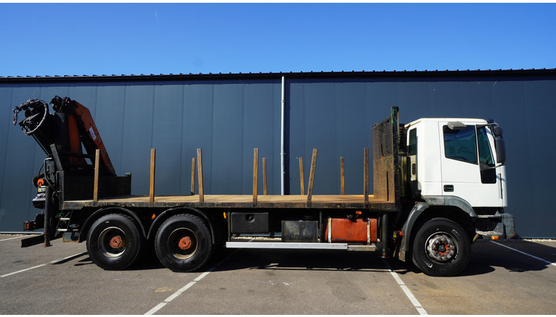 Iveco EUROTRAKKER CURSOR 350 6X4 FLATBED WITH PALFINGER PK 20002 CRANE - Kraanaga veoauto: pilt 4 Iveco EUROTRAKKER CURSOR 350 6X4 FLATBED WITH PALFINGER PK 20002 CRANE - Kraanaga veoauto: pilt 4