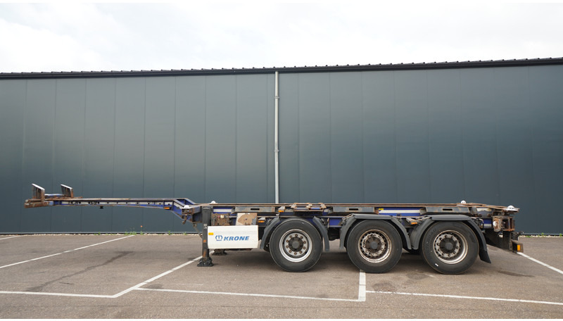 Krone 3 AXLE CONTAINER TRANSPORT TRAILER EXTENDABLE 45 FT - Konteinerveduk/ Tõstukiga poolhaagis: pilt 1 Krone 3 AXLE CONTAINER TRANSPORT TRAILER EXTENDABLE 45 FT - Konteinerveduk/ Tõstukiga poolhaagis: pilt 1
