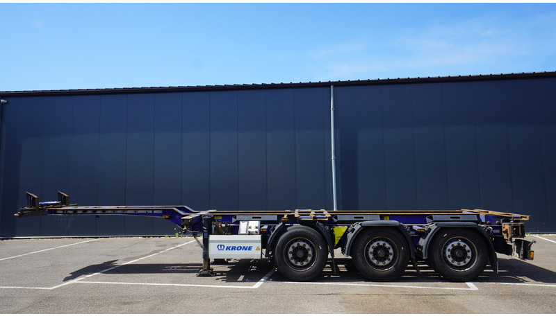 Krone 3 AXLE CONTAINER TRANSPORT TRAILER EXTENDABLE 45 FT - Konteinerveduk/ Tõstukiga poolhaagis: pilt 1 Krone 3 AXLE CONTAINER TRANSPORT TRAILER EXTENDABLE 45 FT - Konteinerveduk/ Tõstukiga poolhaagis: pilt 1