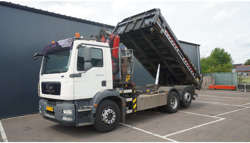 MAN TGM 26.290 TIPPER WITH HMF 1643 Z2 CRANE - Kraanaga veoauto: pilt 5 MAN TGM 26.290 TIPPER WITH HMF 1643 Z2 CRANE - Kraanaga veoauto: pilt 5