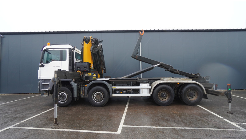 MAN TGS 35.400 8X4 HOOKARM SYSTEM WITH EFFER 305/11/6S - Kraanaga veoauto: pilt 4 MAN TGS 35.400 8X4 HOOKARM SYSTEM WITH EFFER 305/11/6S - Kraanaga veoauto: pilt 4