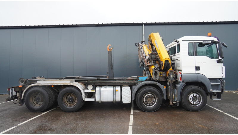 MAN TGS 35.400 8X4 HOOKARM SYSTEM WITH EFFER 305/11/6S - Kraanaga veoauto: pilt 5 MAN TGS 35.400 8X4 HOOKARM SYSTEM WITH EFFER 305/11/6S - Kraanaga veoauto: pilt 5