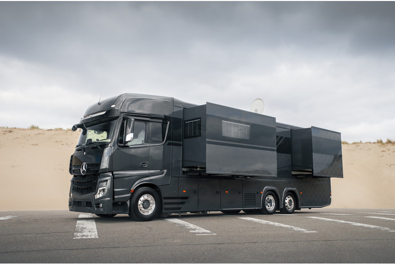 Mercedes-Benz ACTROS 2651 6X2 STX CAMPER POP-OUT MOTORHOME - Matkaauto: pilt 1 Mercedes-Benz ACTROS 2651 6X2 STX CAMPER POP-OUT MOTORHOME - Matkaauto: pilt 1
