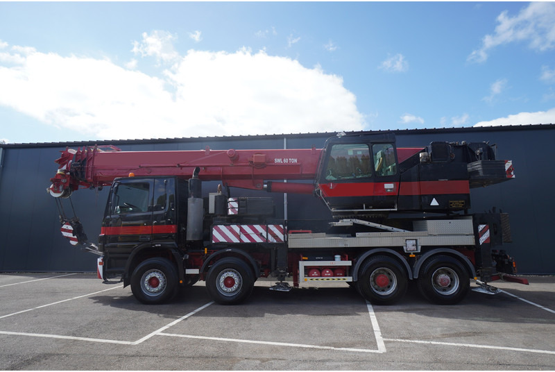 Mercedes-Benz ACTROS 4141 / FAUN HK60 MOBILE CRANE WITH JIB - Kraanaga veoauto: pilt 1 Mercedes-Benz ACTROS 4141 / FAUN HK60 MOBILE CRANE WITH JIB - Kraanaga veoauto: pilt 1