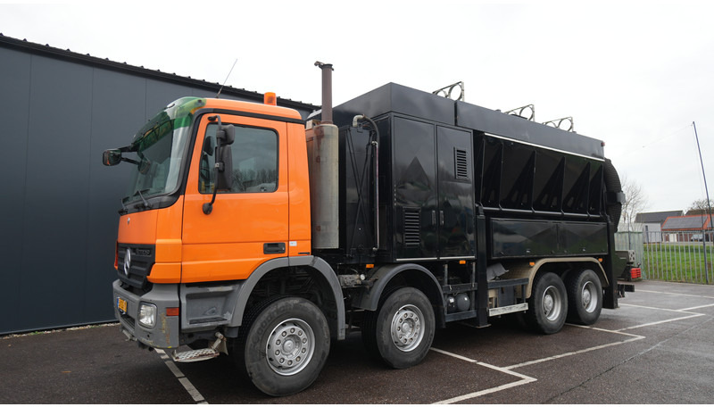 Mercedes-Benz ACTROS 4144 8X4 SEWER VACUUM MANUAL GEARBOX STEEL SUSPENSION - Vaakumveok: pilt 3 Mercedes-Benz ACTROS 4144 8X4 SEWER VACUUM MANUAL GEARBOX STEEL SUSPENSION - Vaakumveok: pilt 3