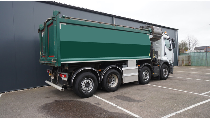 Renault PREMIUM 380 DXI 8X2/6 2 SIDE TIPPER WITH PLFINGER Q 170 Z CRANE.278.200KM liising Renault PREMIUM 380 DXI 8X2/6 2 SIDE TIPPER WITH PLFINGER Q 170 Z CRANE.278.200KM: pilt 6