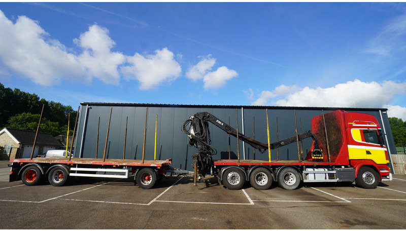 Scania R 580 V8 8X4 LOGTRANSPORT COMBI WITH MTDK YEAR 2012 TRAILER KESLA 46 CRANE - Metsaveok, Kraanaga veoauto: pilt 4 Scania R 580 V8 8X4 LOGTRANSPORT COMBI WITH MTDK YEAR 2012 TRAILER KESLA 46 CRANE - Metsaveok, Kraanaga veoauto: pilt 4