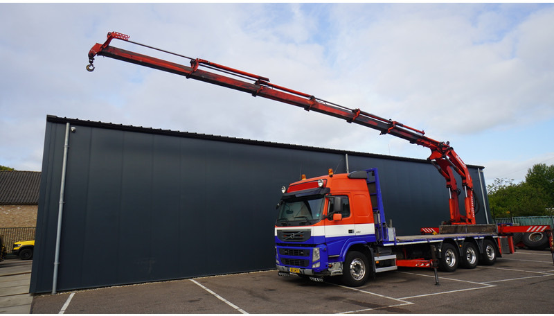 Volvo FM 450 8X4 FLATBED WITH GORMACH 3400E6 CRANE - Kraanaga veoauto: pilt 2 Volvo FM 450 8X4 FLATBED WITH GORMACH 3400E6 CRANE - Kraanaga veoauto: pilt 2