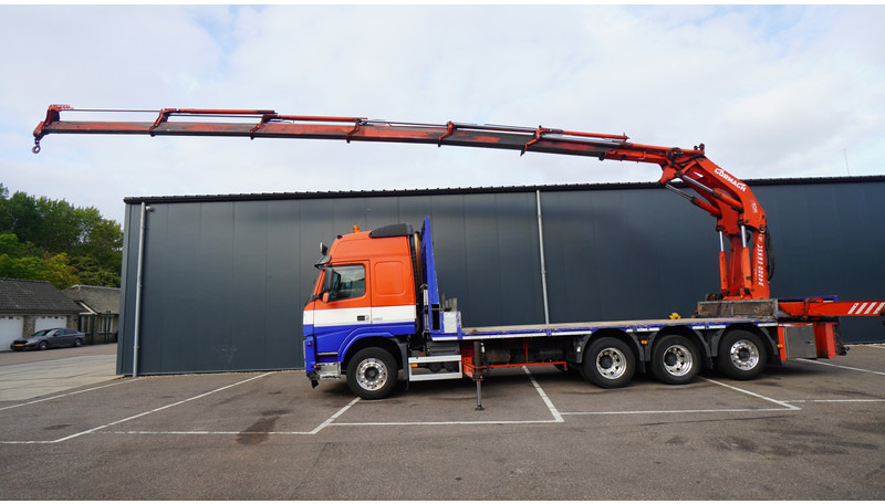 Volvo FM 450 8X4 FLATBED WITH GORMACH 3400E6 CRANE - Kraanaga veoauto: pilt 1 Volvo FM 450 8X4 FLATBED WITH GORMACH 3400E6 CRANE - Kraanaga veoauto: pilt 1