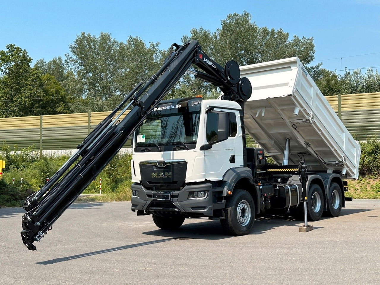 MAN TGS 33.440 6x4 /3-Seiten- Kipper / HIAB 228-6 - Kallurauto, Kraanaga veoauto: pilt 5 MAN TGS 33.440 6x4 /3-Seiten- Kipper / HIAB 228-6 - Kallurauto, Kraanaga veoauto: pilt 5