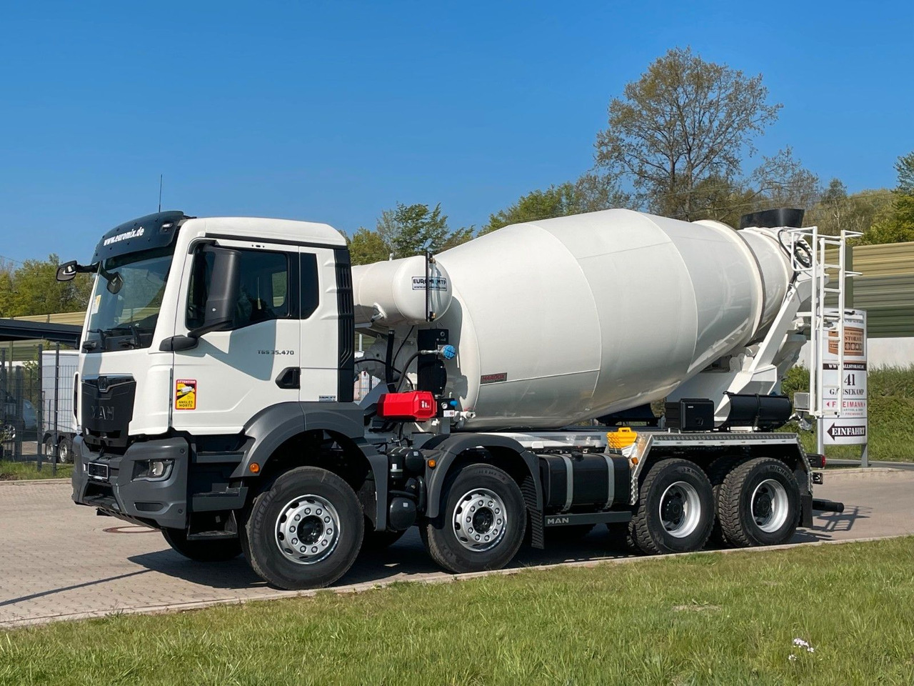 MAN TGS 35.520 8x4 /Euro6e EuromixMTP EM 10 L - Autobetoonisegisti: pilt 1 MAN TGS 35.520 8x4 /Euro6e EuromixMTP EM 10 L - Autobetoonisegisti: pilt 1
