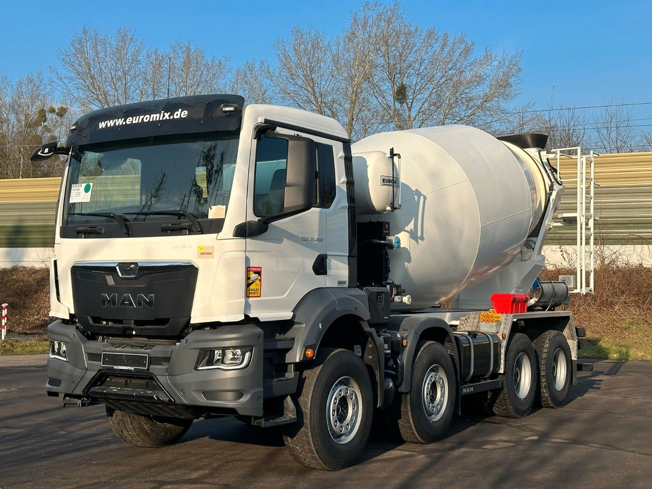 MAN TGS 37.480 8x4 EuromixMTP EM 10 L - Autobetoonisegisti: pilt 1 MAN TGS 37.480 8x4 EuromixMTP EM 10 L - Autobetoonisegisti: pilt 1