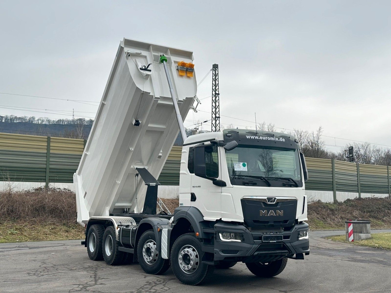 Kallurauto MAN TGS 41.400 8x4 / EUROMIX MTP 20m³/ EURO 5: pilt 14