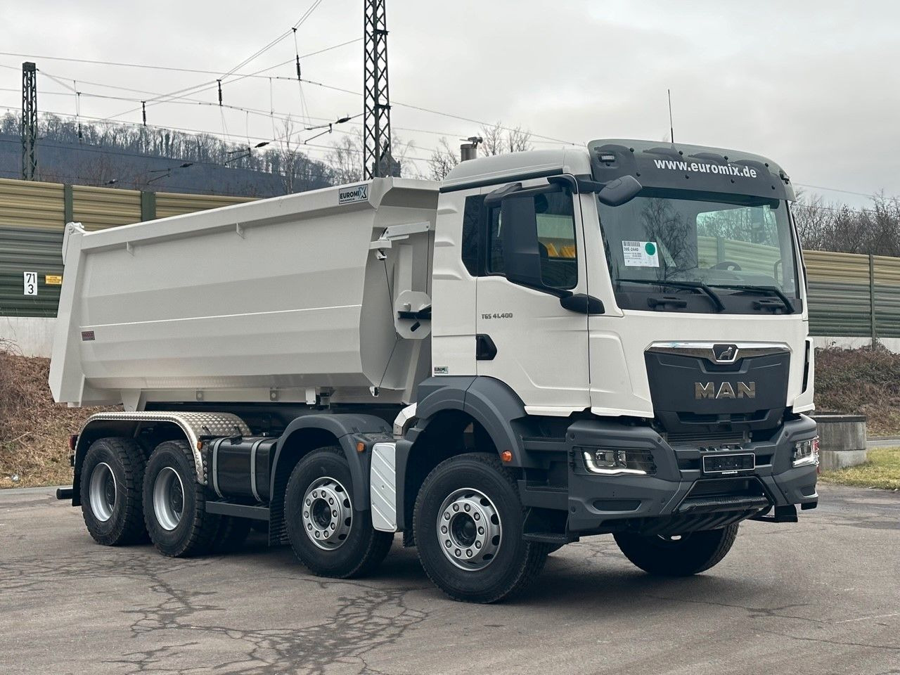Kallurauto MAN TGS 41.400 8x4 / EUROMIX MTP 20m³/ EURO 5: pilt 7