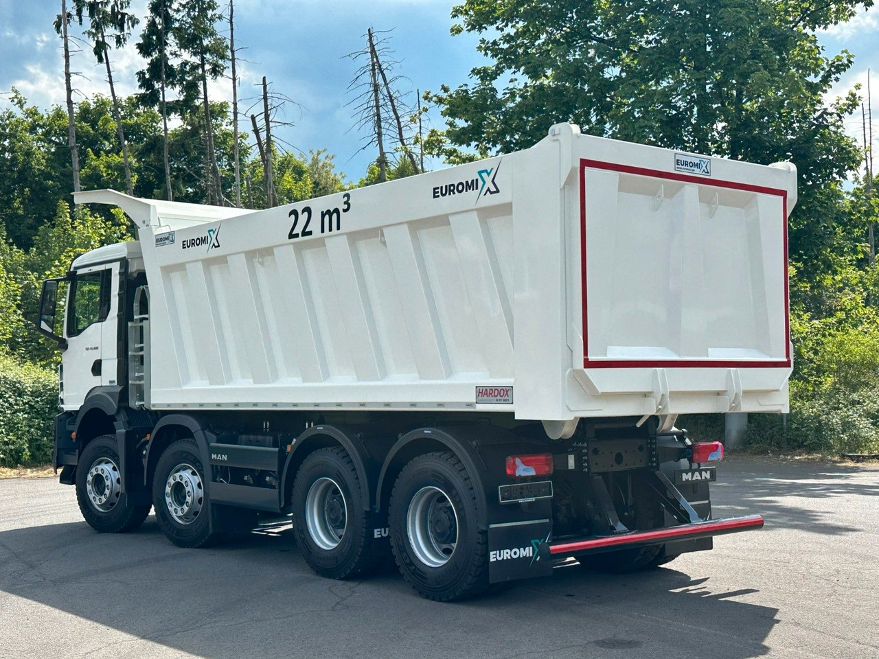 MAN TGS 41.400 8x4 / EUROMIX MTP 22m³/ Eckige Mulde - Kallurauto: pilt 4 MAN TGS 41.400 8x4 / EUROMIX MTP 22m³/ Eckige Mulde - Kallurauto: pilt 4