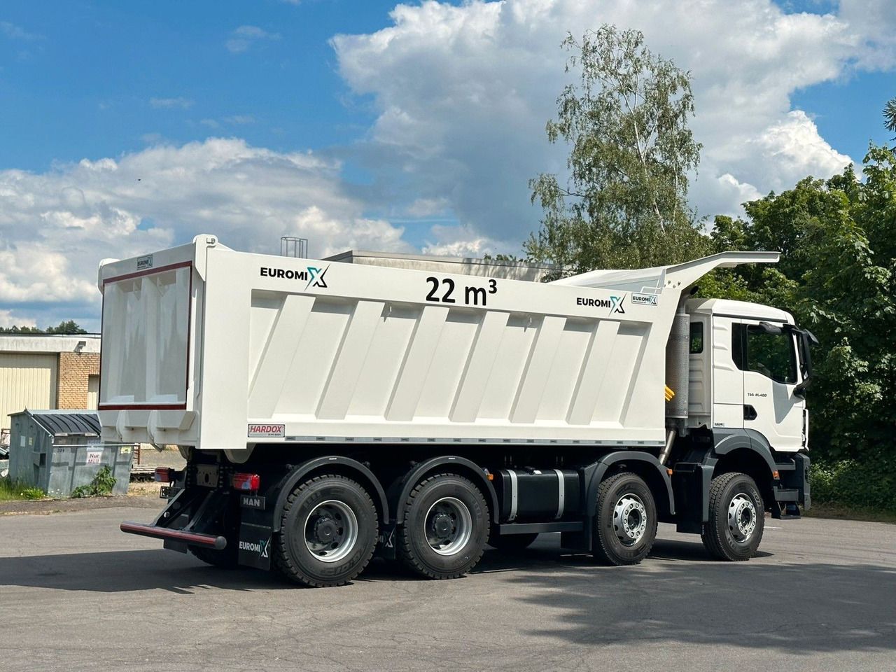 Kallurauto MAN TGS 41.440 8x4 EuromixMTP 22m³ Eckige Mulde: pilt 8