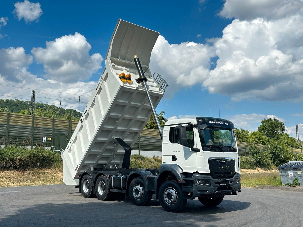 Kallurauto MAN TGS 41.440 8x4 EuromixMTP 22m³ Eckige Mulde: pilt 19