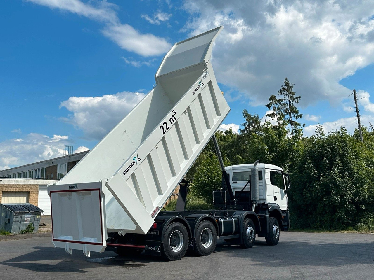 Kallurauto MAN TGS 41.440 8x4 EuromixMTP 22m³ Eckige Mulde: pilt 16