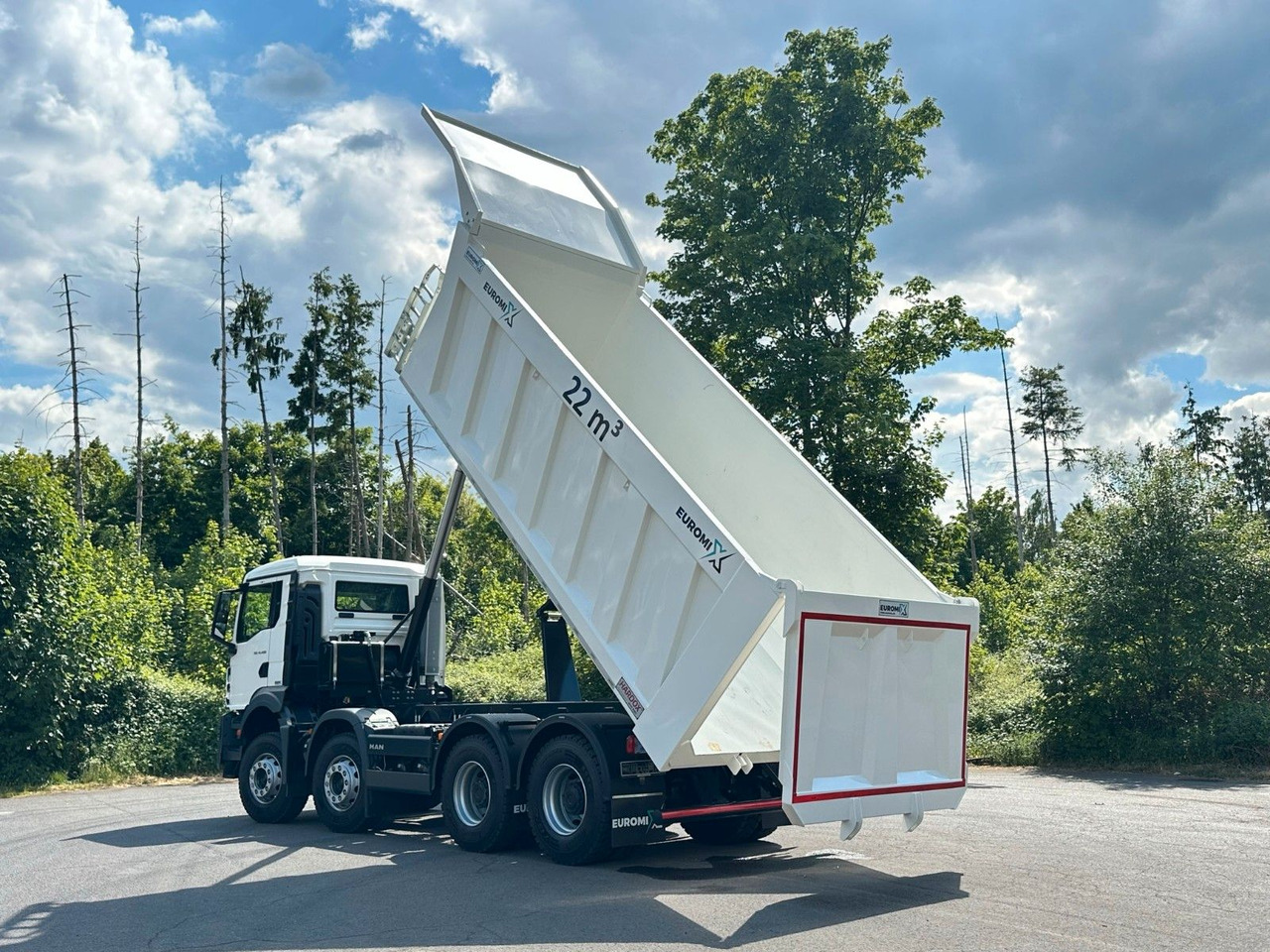 Kallurauto MAN TGS 41.440 8x4 EuromixMTP 22m³ Eckige Mulde: pilt 13