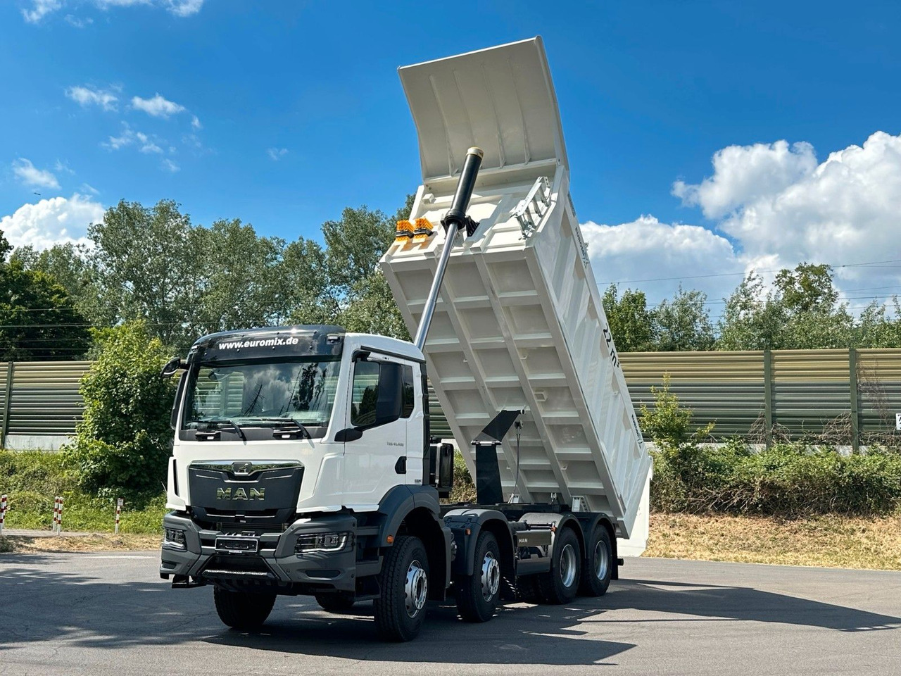 Kallurauto MAN TGS 41.440 8x4 EuromixMTP 22m³ Eckige Mulde: pilt 10