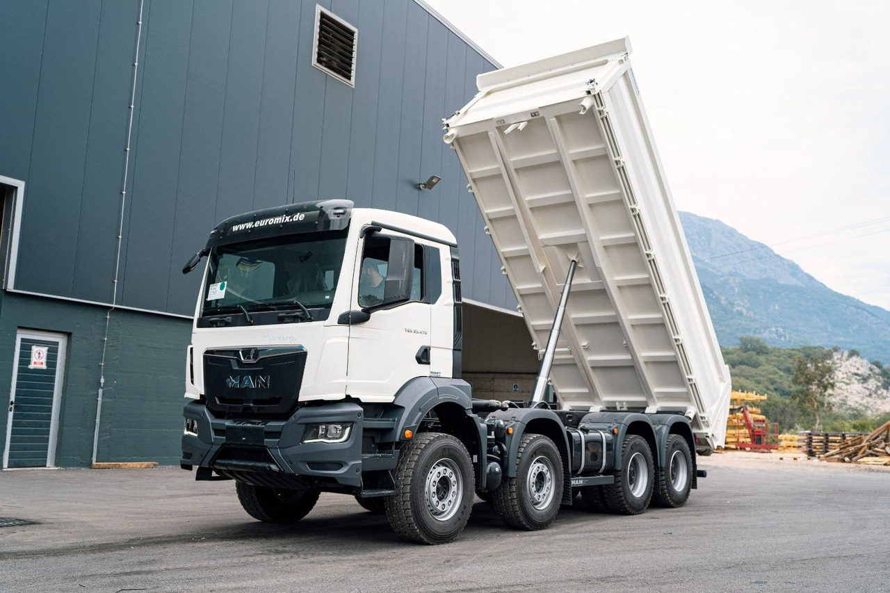 MAN TGS 41.440 8x4 EuromixMTP 3-Seiten-Kipper - Kallurauto: pilt 1 MAN TGS 41.440 8x4 EuromixMTP 3-Seiten-Kipper - Kallurauto: pilt 1