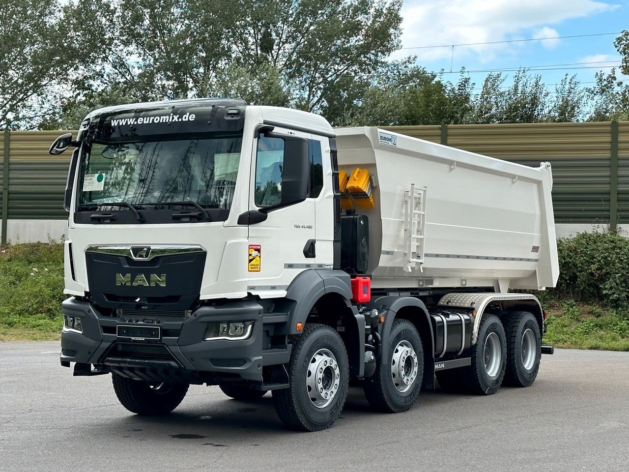 MAN TGS 41.440 8x4 EuromixMTP Mulden-Kipper - Kallurauto: pilt 2 MAN TGS 41.440 8x4 EuromixMTP Mulden-Kipper - Kallurauto: pilt 2