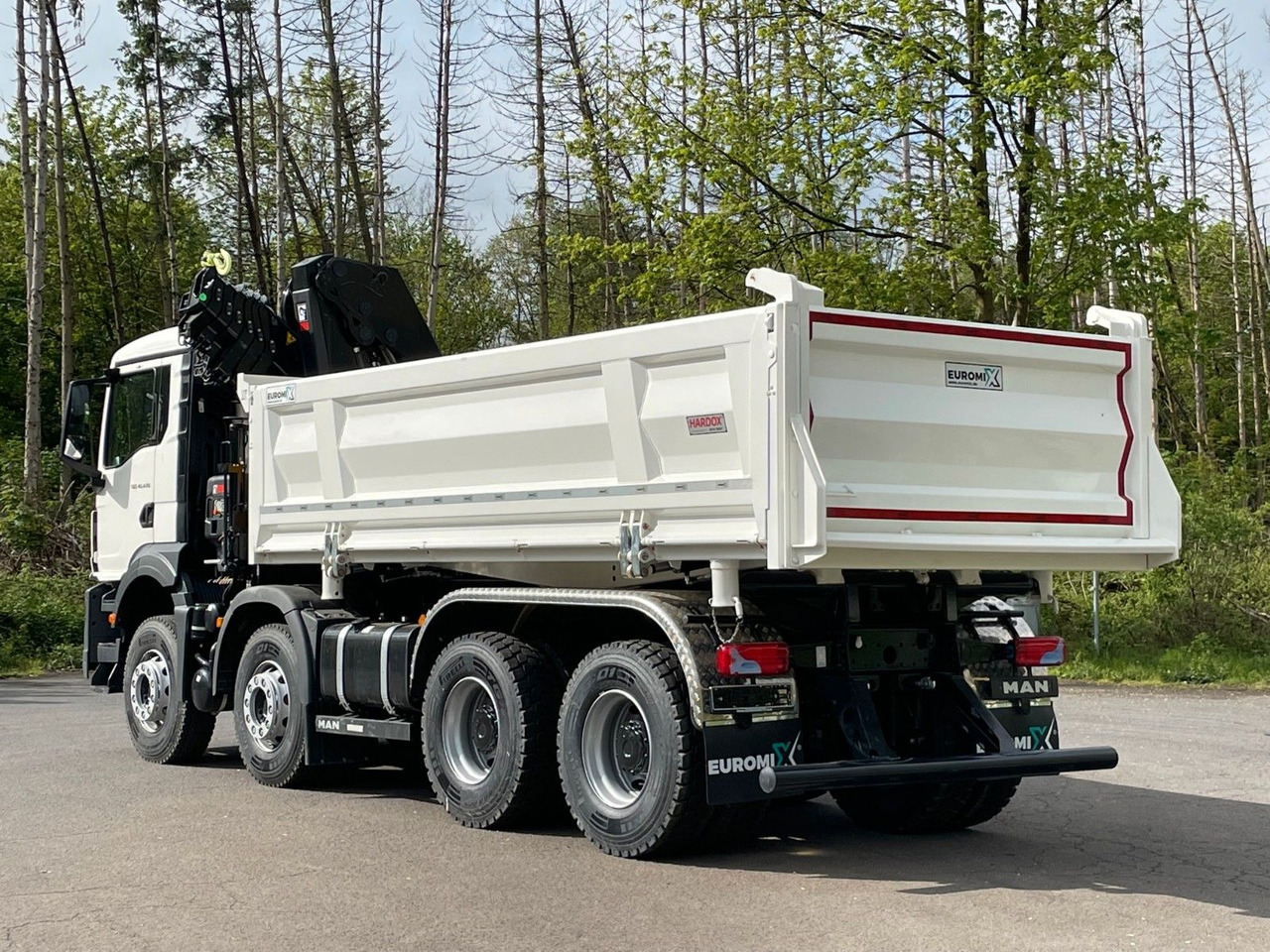 MAN TGS 41.480 8x4/Euro6e Euromix Kipper Hiab 228-6 - Kallurauto, Kraanaga veoauto: pilt 5 MAN TGS 41.480 8x4/Euro6e Euromix Kipper Hiab 228-6 - Kallurauto, Kraanaga veoauto: pilt 5