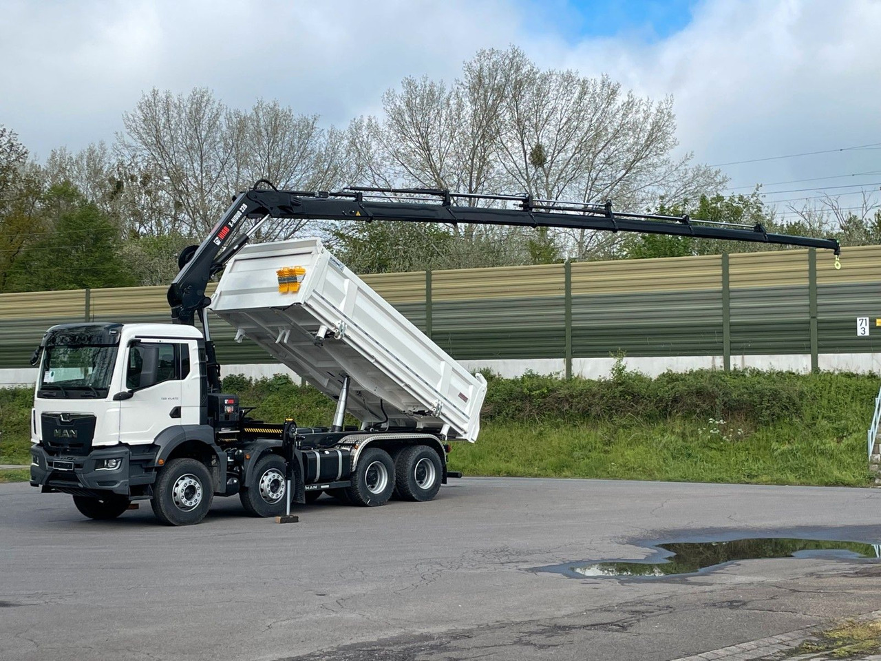 MAN TGS 41.480 8x4/Euro6e Euromix Kipper Hiab 228-6 - Kallurauto, Kraanaga veoauto: pilt 1 MAN TGS 41.480 8x4/Euro6e Euromix Kipper Hiab 228-6 - Kallurauto, Kraanaga veoauto: pilt 1