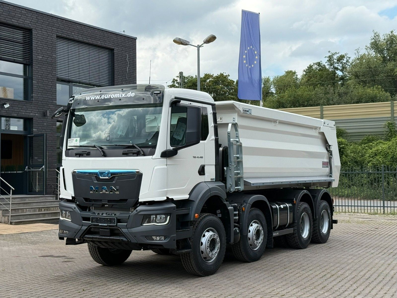 MAN TGS 41.480 BB 8X4 Euromix Mulden Kipper HARDOX - Kallurauto: pilt 4 MAN TGS 41.480 BB 8X4 Euromix Mulden Kipper HARDOX - Kallurauto: pilt 4