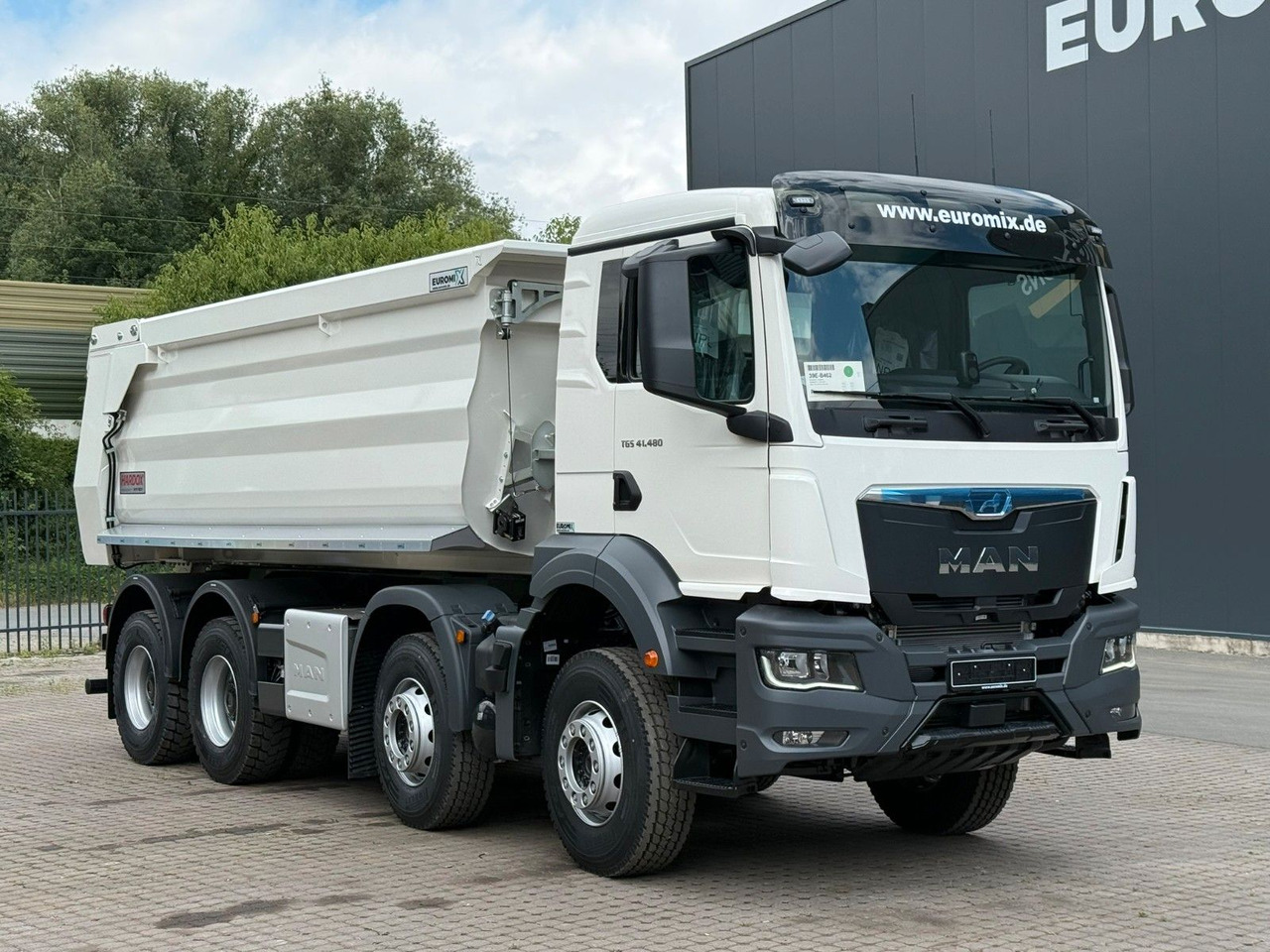 MAN TGS 41.480 BB 8X4 Euromix Mulden Kipper HARDOX - Kallurauto: pilt 3 MAN TGS 41.480 BB 8X4 Euromix Mulden Kipper HARDOX - Kallurauto: pilt 3