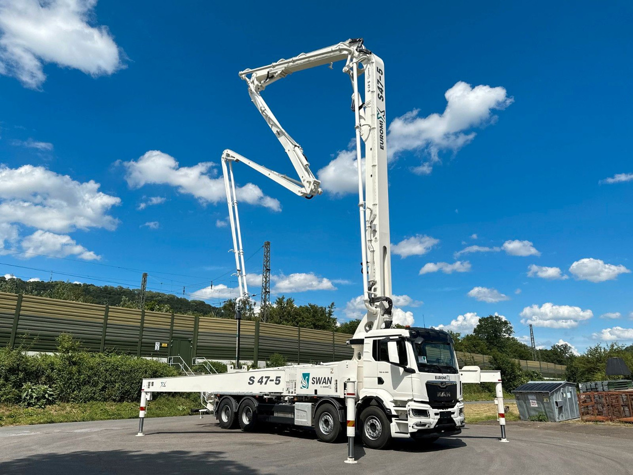MAN TGS 41.520 8x4 SWAN TSP 47-5 160RZ ( 47m ) - Autobetoonisegisti: pilt 2 MAN TGS 41.520 8x4 SWAN TSP 47-5 160RZ ( 47m ) - Autobetoonisegisti: pilt 2
