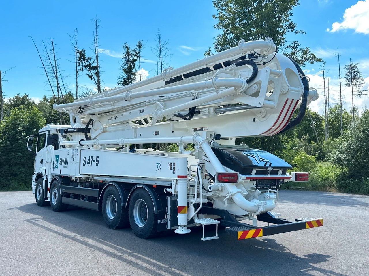 MAN TGS 41.520 8x4 SWAN TSP 47-5 160RZ ( 47m ) - Betoonipump: pilt 4 MAN TGS 41.520 8x4 SWAN TSP 47-5 160RZ ( 47m ) - Betoonipump: pilt 4