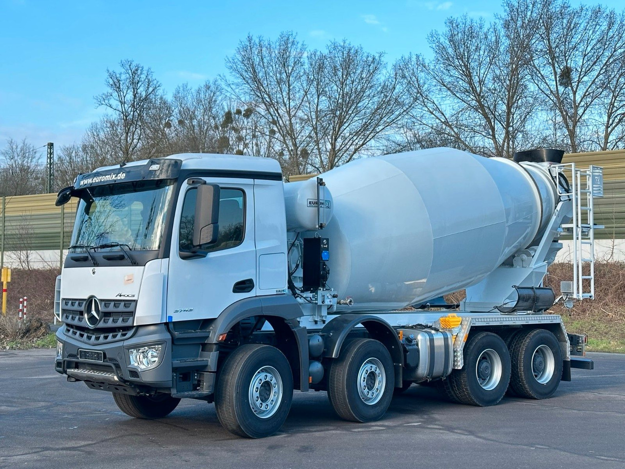 Mercedes-Benz Arocs 5 3743 8X4 / Euro6e EuromixMTP EM 10 L - Autobetoonisegisti: pilt 2 Mercedes-Benz Arocs 5 3743 8X4 / Euro6e EuromixMTP EM 10 L - Autobetoonisegisti: pilt 2