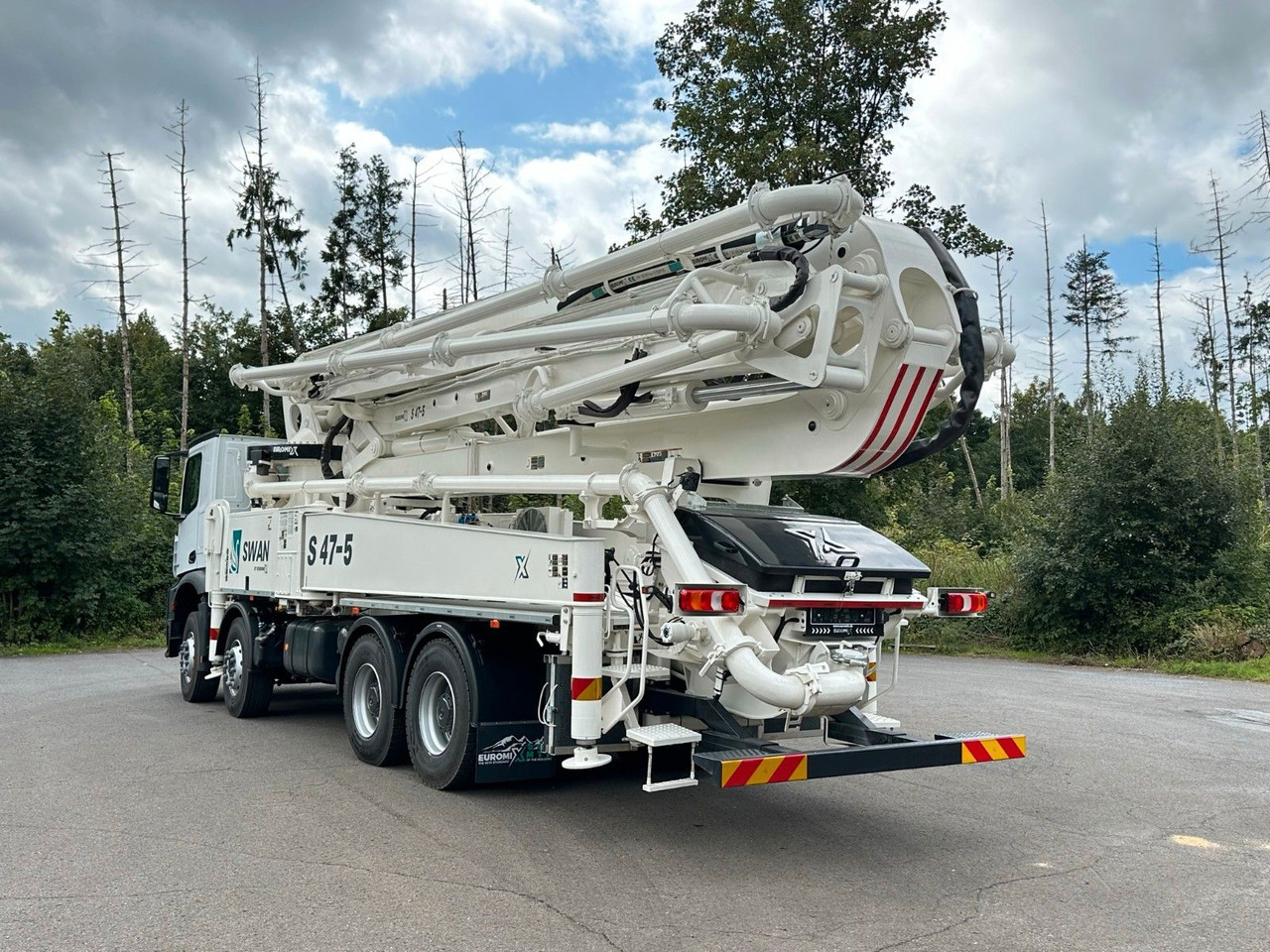 Mercedes-Benz Arocs 5 4142 8x4 SWAN TSP 47-5 160RZ ( 47m ) - Betoonipump: pilt 5 Mercedes-Benz Arocs 5 4142 8x4 SWAN TSP 47-5 160RZ ( 47m ) - Betoonipump: pilt 5