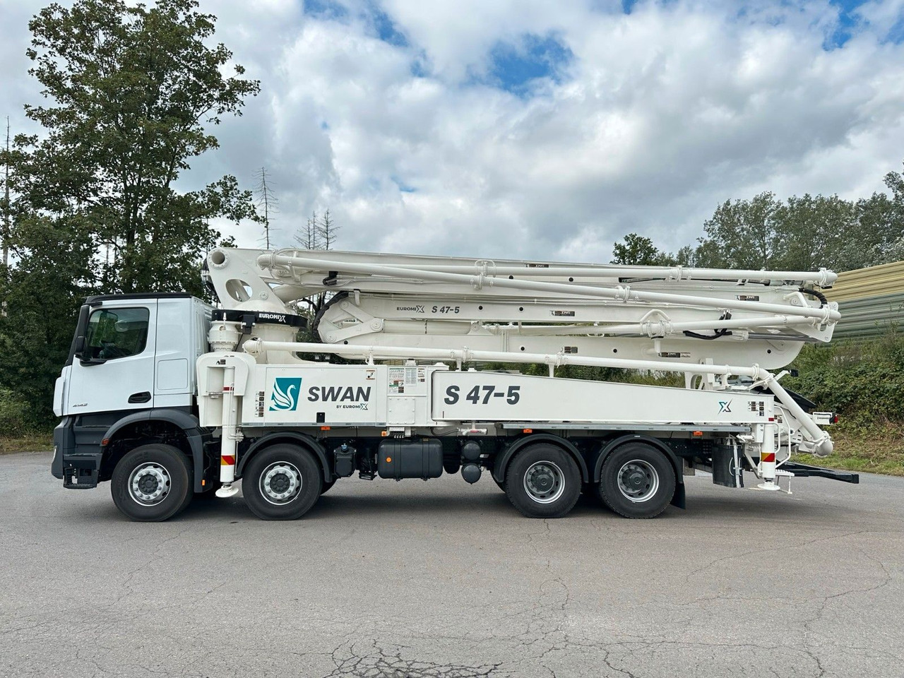 Mercedes-Benz Arocs 5 4142 8x4 SWAN TSP 47-5 160RZ ( 47m ) - Autobetoonisegisti: pilt 5 Mercedes-Benz Arocs 5 4142 8x4 SWAN TSP 47-5 160RZ ( 47m ) - Autobetoonisegisti: pilt 5
