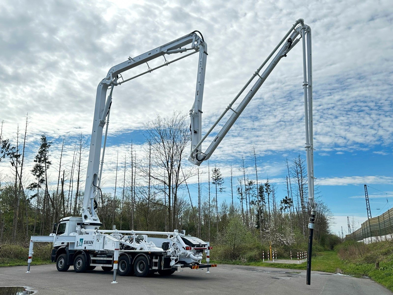Mercedes-Benz Arocs 5 4542 8x4 SWAN TSP 47-5 160RZ ( 47m ) - Betoonipump: pilt 5 Mercedes-Benz Arocs 5 4542 8x4 SWAN TSP 47-5 160RZ ( 47m ) - Betoonipump: pilt 5