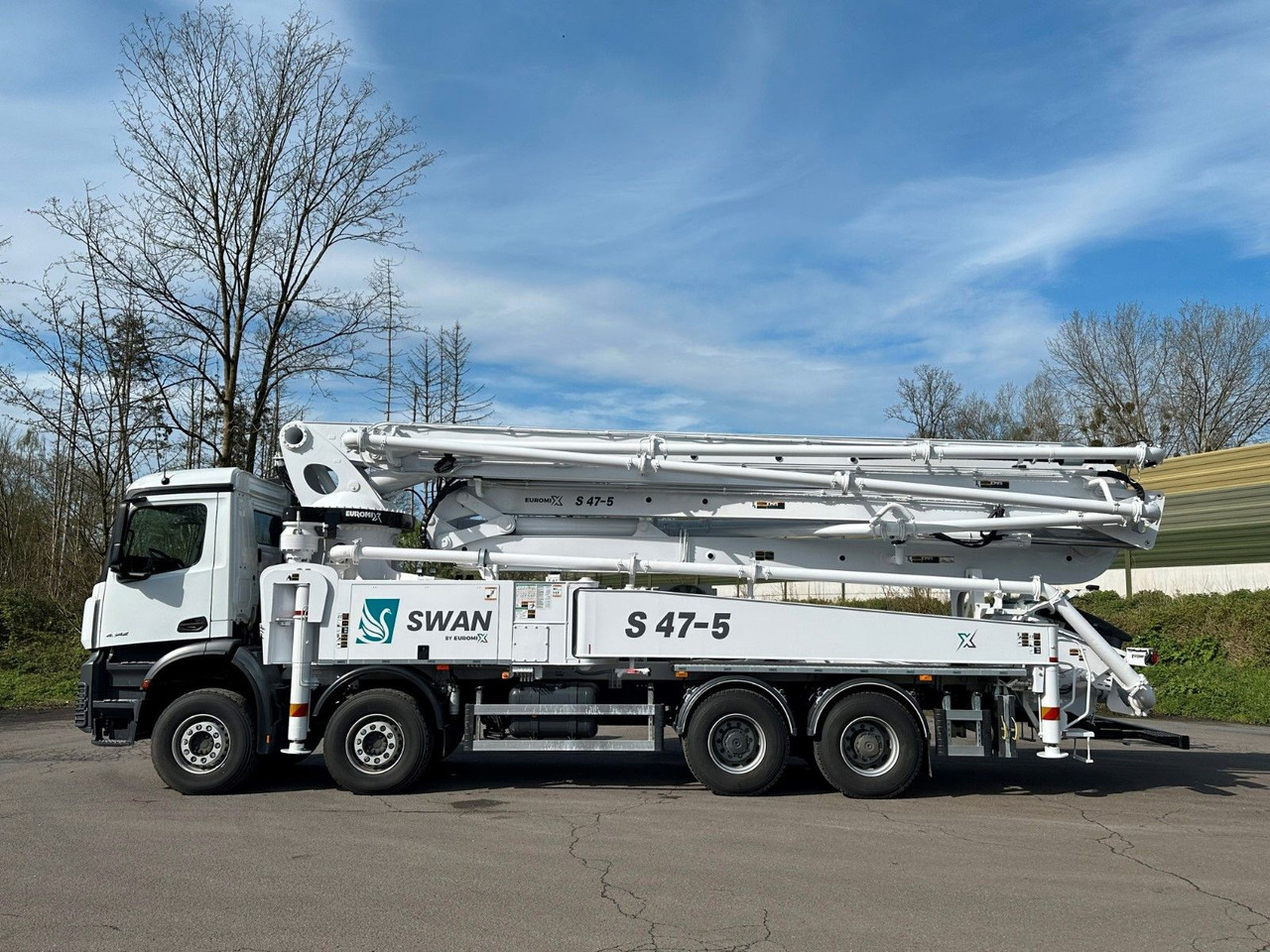 Mercedes-Benz Arocs 5 4542 8x4 SWAN TSP 47-5 160RZ ( 47m ) - Autobetoonisegisti: pilt 3 Mercedes-Benz Arocs 5 4542 8x4 SWAN TSP 47-5 160RZ ( 47m ) - Autobetoonisegisti: pilt 3