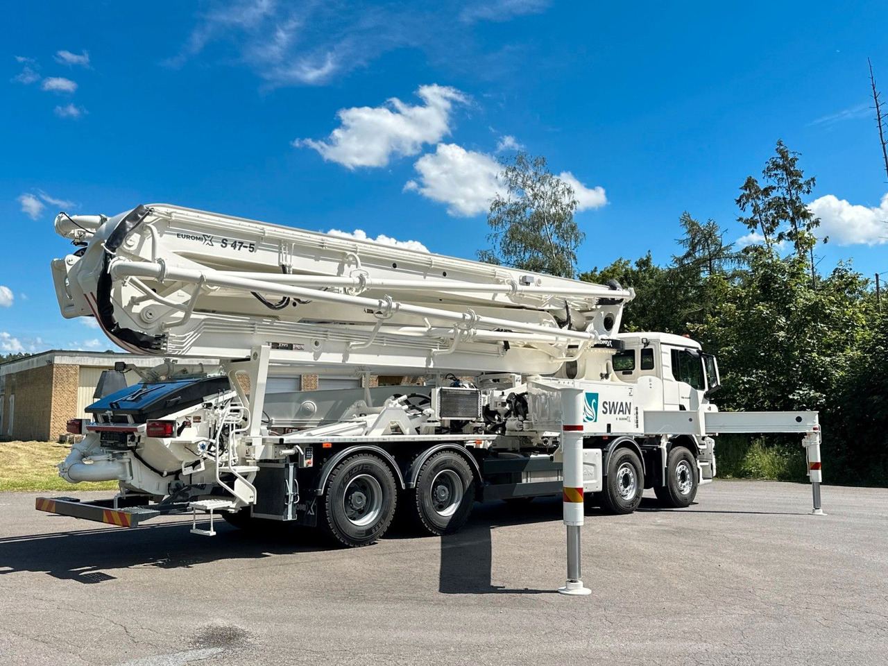 Volvo FMX 500 8x4 SWAN 47m Betonpumpe EuromixMTP - Betoonipump: pilt 4 Volvo FMX 500 8x4 SWAN 47m Betonpumpe EuromixMTP - Betoonipump: pilt 4