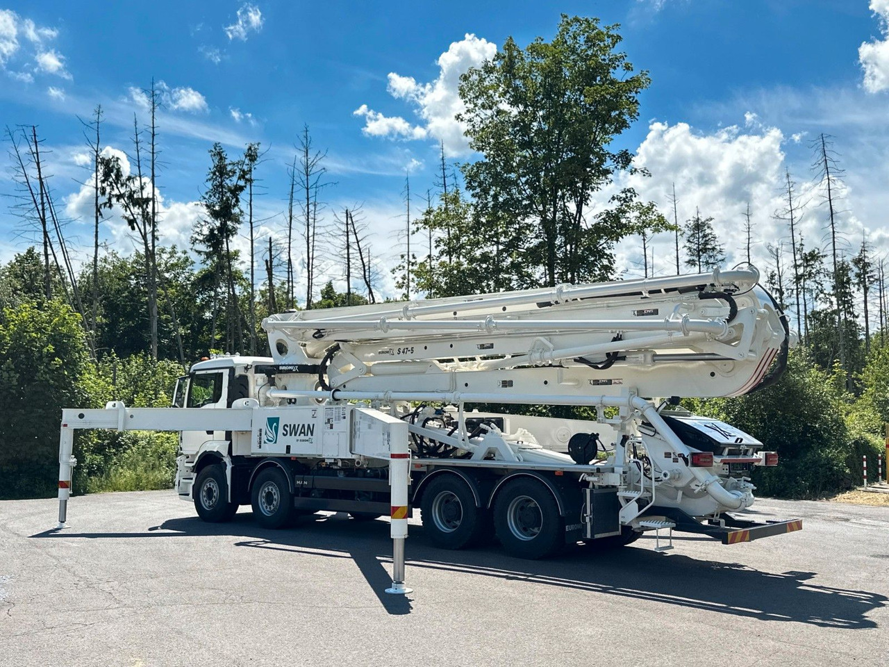 Volvo FMX 500 8x4 SWAN 47m Betonpumpe EuromixMTP - Betoonipump: pilt 2 Volvo FMX 500 8x4 SWAN 47m Betonpumpe EuromixMTP - Betoonipump: pilt 2