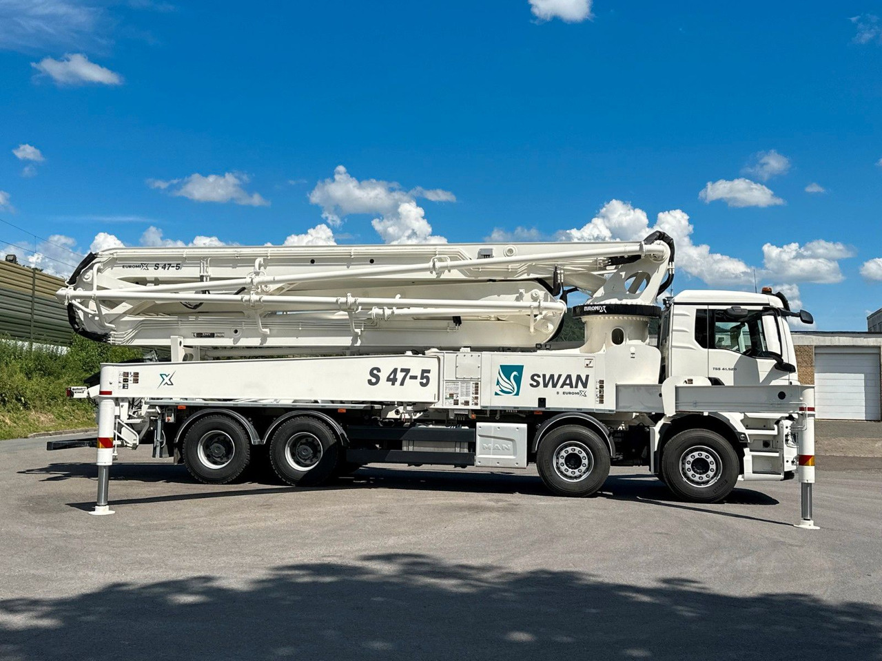 Volvo FMX 500 8x4 SWAN 47m Betonpumpe EuromixMTP - Betoonipump: pilt 3 Volvo FMX 500 8x4 SWAN 47m Betonpumpe EuromixMTP - Betoonipump: pilt 3