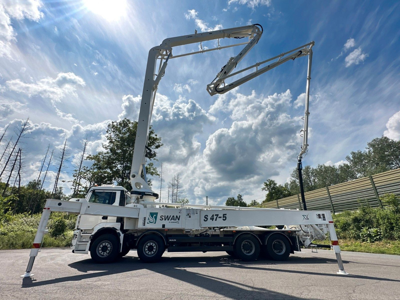 Volvo FMX 500 8x4 SWAN 47m Betonpumpe EuromixMTP - Betoonipump: pilt 5 Volvo FMX 500 8x4 SWAN 47m Betonpumpe EuromixMTP - Betoonipump: pilt 5