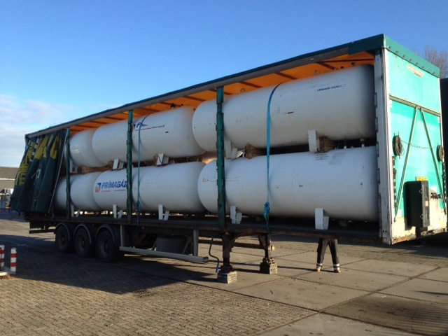 5000 L (2,5 ton) Gastank on trailer -Gas, Gaz, LPG, GPL, Propane, Butane tanks aboveground working pressure 15.6 bar Used tanks-Also available per single piece ID 1.005 - Kütusepaak - Veoauto: pilt 1 5000 L (2,5 ton) Gastank on trailer -Gas, Gaz, LPG, GPL, Propane, Butane tanks aboveground working pressure 15.6 bar Used tanks-Also available per single piece ID 1.005 - Kütusepaak - Veoauto: pilt 1
