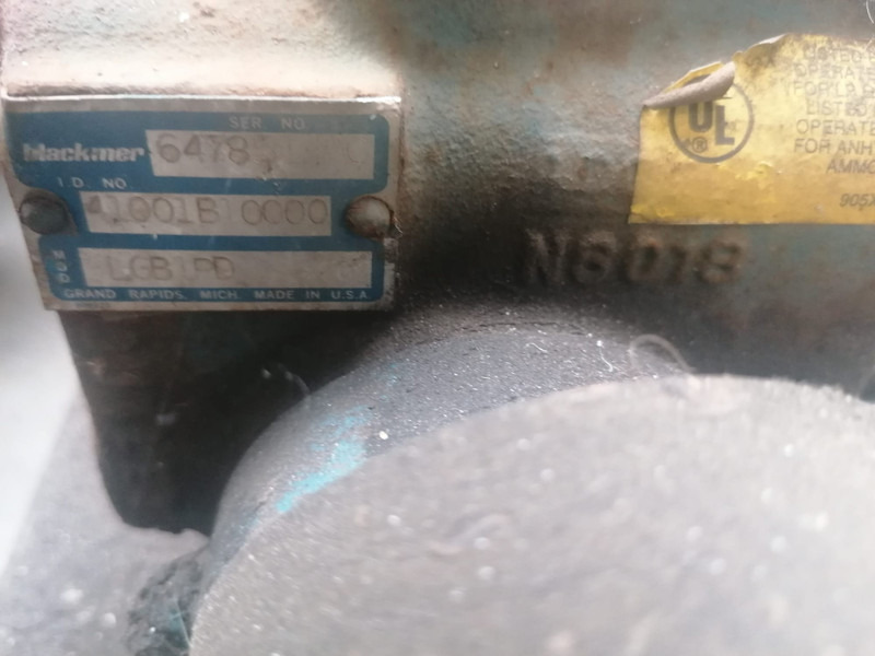 Blackmer Used LGL1PD Pump Gas, Gaz, LPG, GPL, Propane, Butane Gas, Gaz, LPG, GPL, Propane, Butane - Veepump: pilt 4 Blackmer Used LGL1PD Pump Gas, Gaz, LPG, GPL, Propane, Butane Gas, Gaz, LPG, GPL, Propane, Butane - Veepump: pilt 4