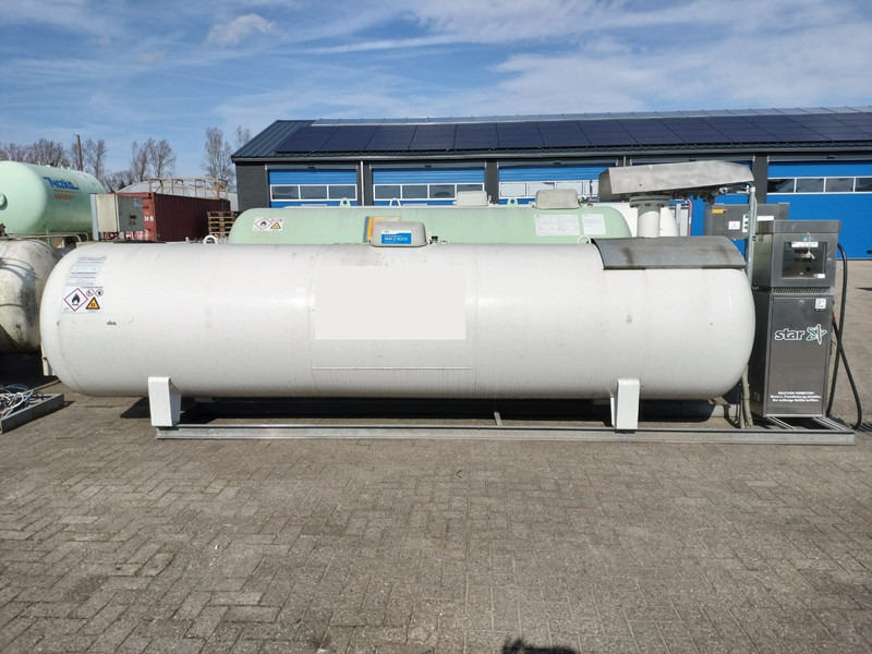 Used skid installation 6400 L (6.4 m3) different setups multiple pieces available for sale Gas, lpg, gpl, gaz, propane, butane propane refilling station is used to refill cylinders, suitable for limited land and space. - Säilitusmahuti: pilt 1 Used skid installation 6400 L (6.4 m3) different setups multiple pieces available for sale Gas, lpg, gpl, gaz, propane, butane propane refilling station is used to refill cylinders, suitable for limited land and space. - Säilitusmahuti: pilt 1