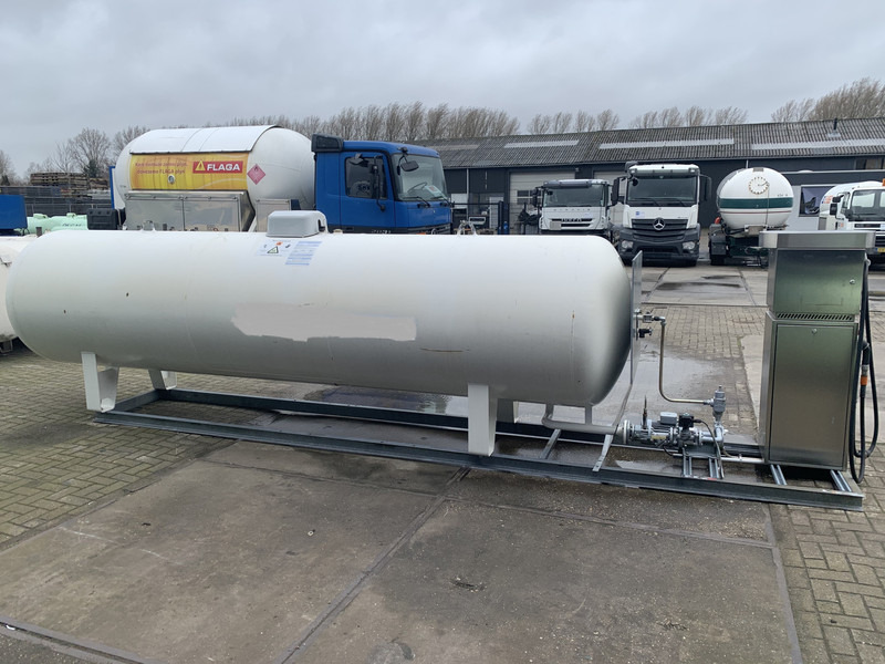 Used skid installation 6400 L (6.4 m3) different setups multiple pieces available for sale Gas, lpg, gpl, gaz, propane, butane propane refilling station is used to refill cylinders, suitable for limited land and space. - Säilitusmahuti: pilt 4 Used skid installation 6400 L (6.4 m3) different setups multiple pieces available for sale Gas, lpg, gpl, gaz, propane, butane propane refilling station is used to refill cylinders, suitable for limited land and space. - Säilitusmahuti: pilt 4