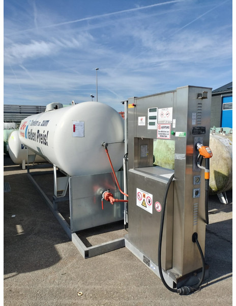 Used skid installation 6400 L (6.4 m3) different setups multiple pieces available for sale Gas, lpg, gpl, gaz, propane, butane propane refilling station is used to refill cylinders, suitable for limited land and space. - Säilitusmahuti: pilt 5 Used skid installation 6400 L (6.4 m3) different setups multiple pieces available for sale Gas, lpg, gpl, gaz, propane, butane propane refilling station is used to refill cylinders, suitable for limited land and space. - Säilitusmahuti: pilt 5