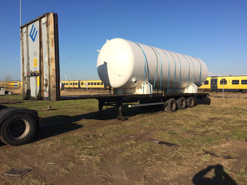 Visser 50m3 (25ton) gastank stationary gastank On flatbed trailer - Gas, Gaz, LPG, GPL, Propane, Butane ID 1.018 - Kütusepaak: pilt 2 Visser 50m3 (25ton) gastank stationary gastank On flatbed trailer - Gas, Gaz, LPG, GPL, Propane, Butane ID 1.018 - Kütusepaak: pilt 2