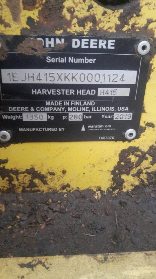 John Deere 1270 E - Metsakoristaja: pilt 5 John Deere 1270 E - Metsakoristaja: pilt 5