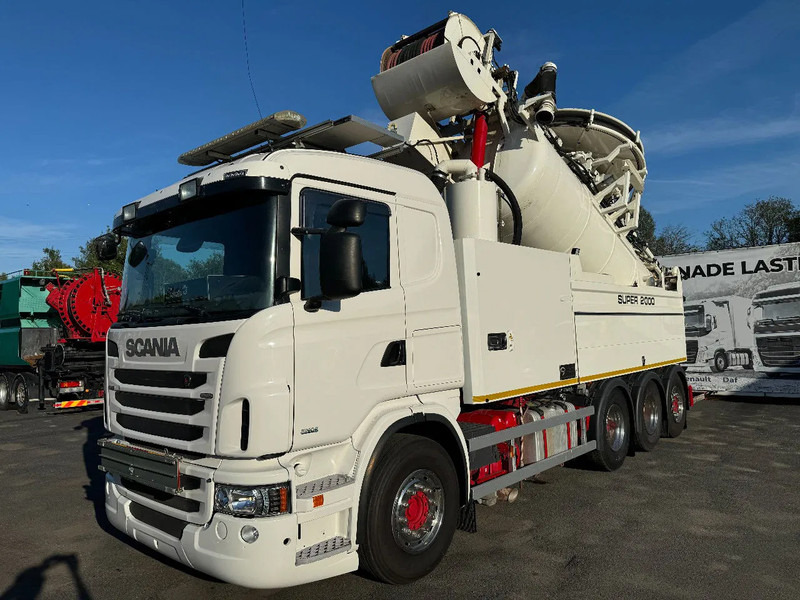 Scania R480 Vacuum / Sewer Jetter / Recycler, Euro 6, Super 2000 (16m3), 2013 - Vaakumveok: pilt 4 Scania R480 Vacuum / Sewer Jetter / Recycler, Euro 6, Super 2000 (16m3), 2013 - Vaakumveok: pilt 4